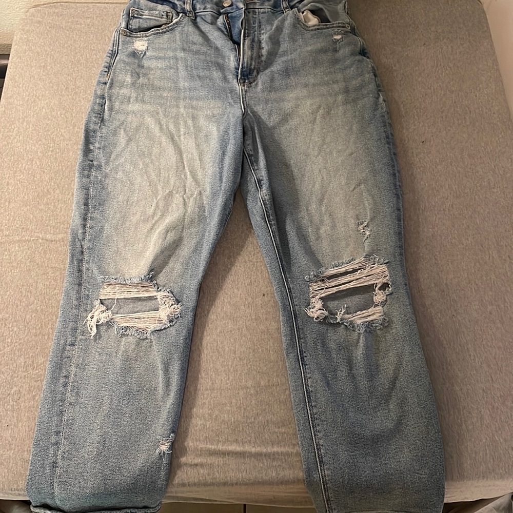 American eagle curvy mom jeans